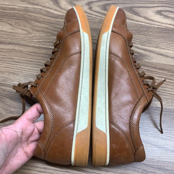COLE HAAN M\'s Berkley tan leather oxfords sneakers shoes 9.5 M Lace Up main image 8